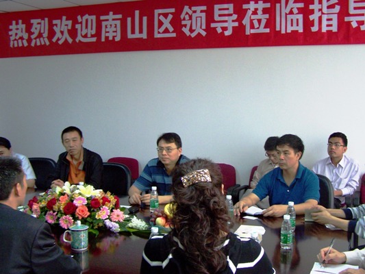 深圳市南山區(qū)領(lǐng)導(dǎo)調(diào)研考察綠色動(dòng)力集團(tuán)