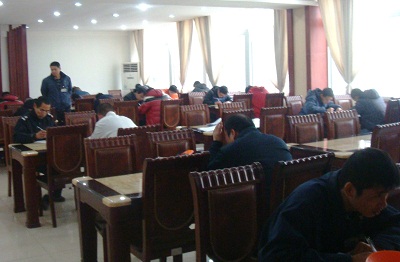 海寧公司舉行“安全2013”第一考