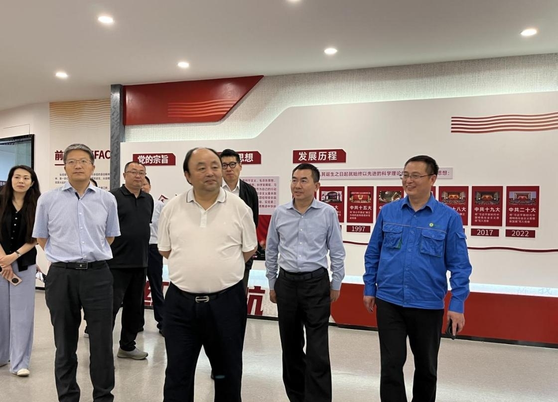 北京國資公司黨委書記、董事長岳鵬調(diào)研綠色動力海寧擴建項目